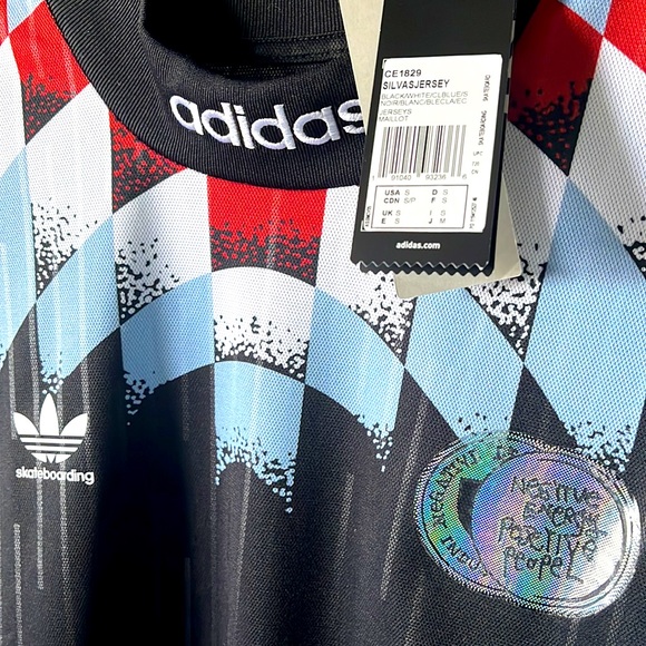 Brand New Adidas Miles Silvas 95 Soccer Jersey (S) - Picture 4 of 6